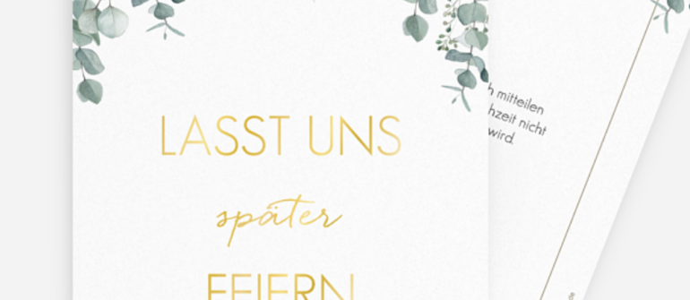 Heiraten trotz Corona?